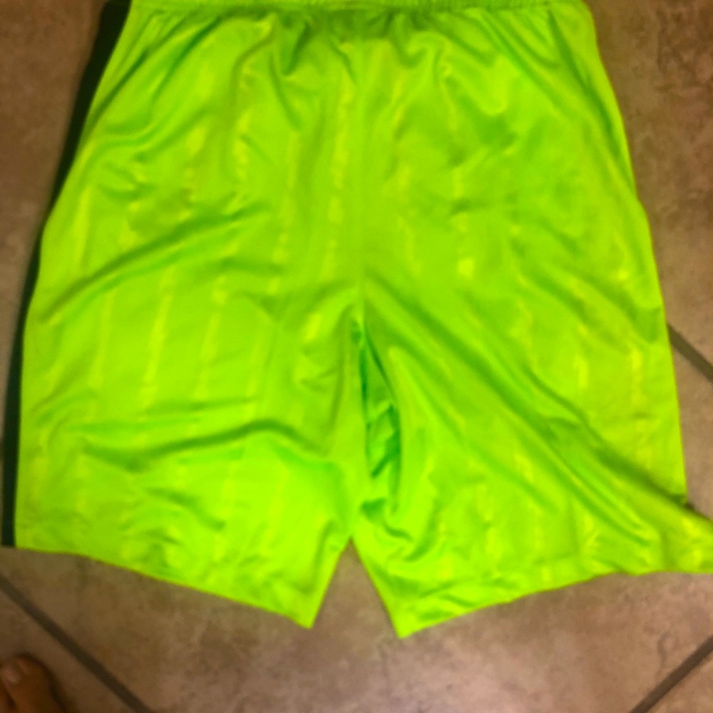 Nike Neon Green Men’s Dri Fit Shorts M